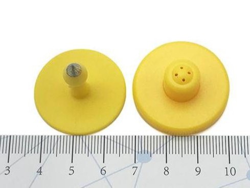 RFID家畜管理追蹤標(biāo)簽 無(wú)源圓形動(dòng)物耳標(biāo)